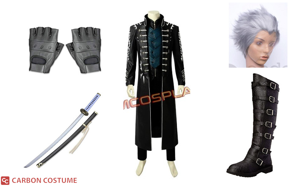 Vergil from Devil May Cry 5 Costume, Carbon Costume